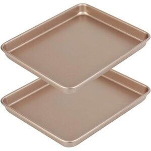 11 Inch Baking Sheets Pan Nonstick Set of 2, Walooza Cookie Sheet Replacement